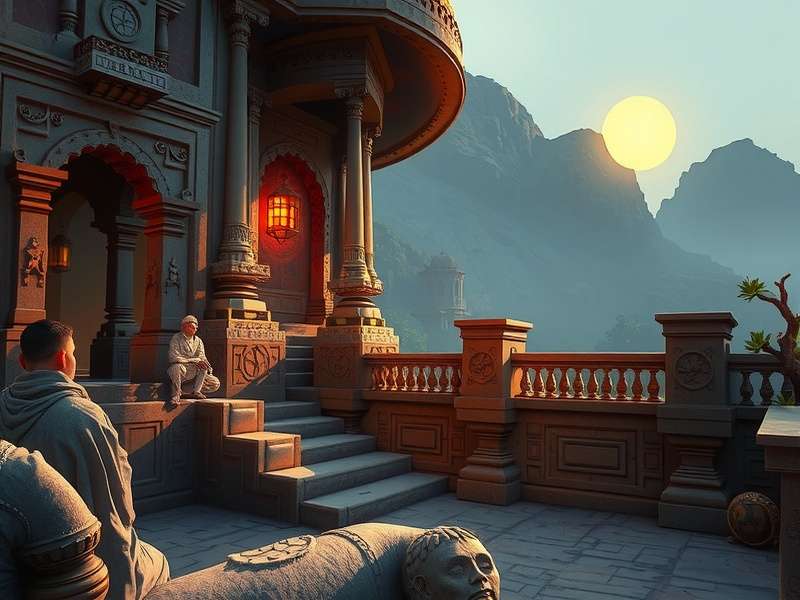 Ajanta Ellora Cave Crawl Game Cover